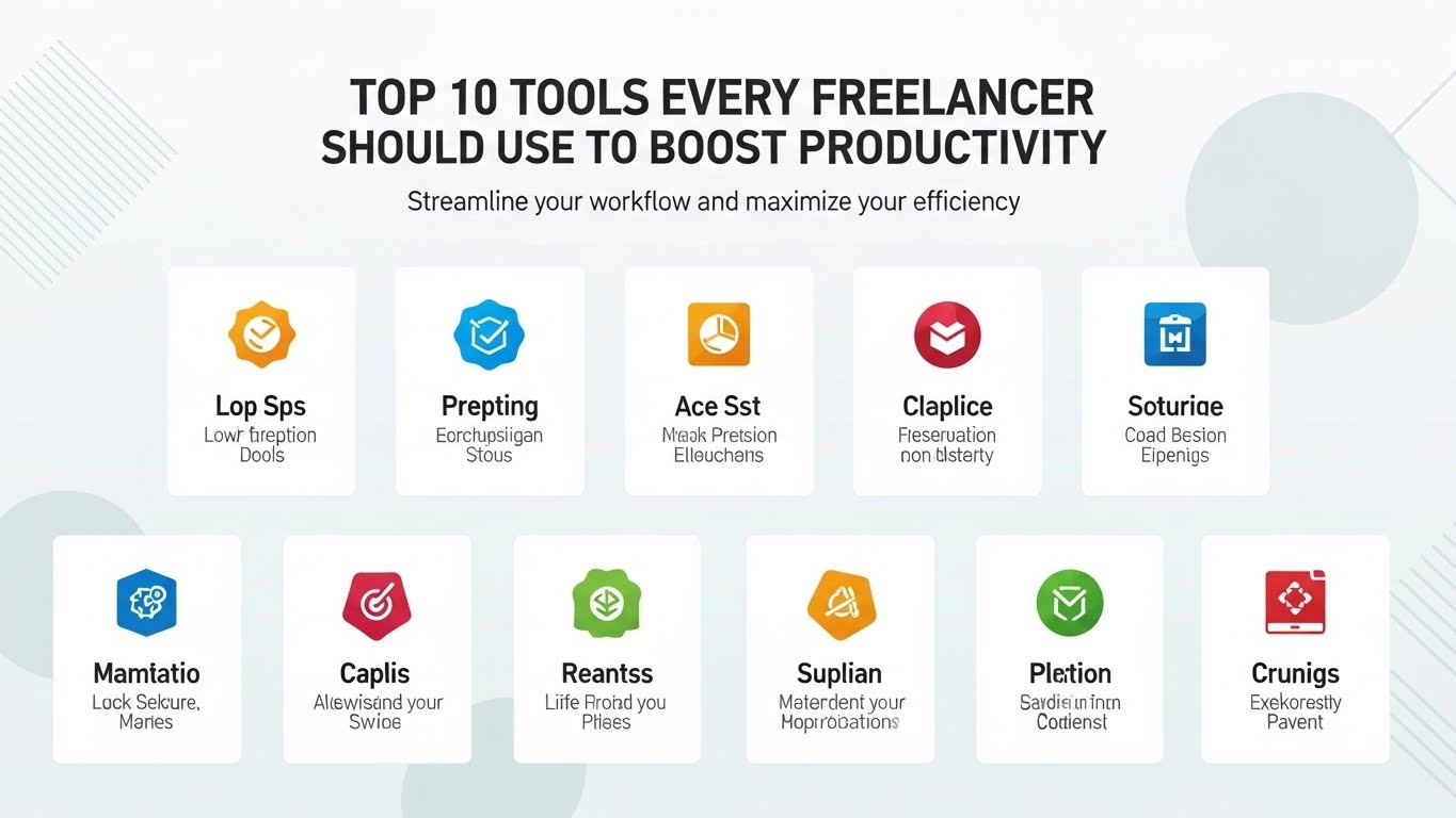 You are currently viewing Top 10 Tools Every Freelancer Should Use to Boost Productivity