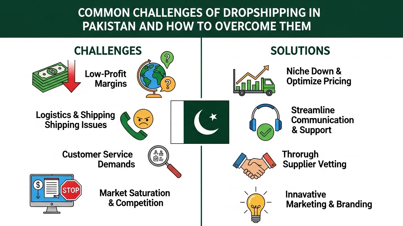 You are currently viewing Common Challenges of Dropshipping in Pakistan and How to Overcome Them